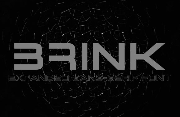Brink: A Bold Display Font for Modern Design