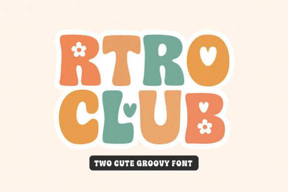 Rtro Club: A Groovy Font for Modern Design Projects