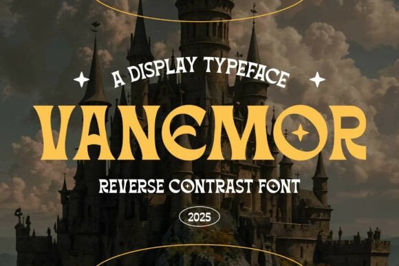 Vanemor: A Display Font for Magical Branding